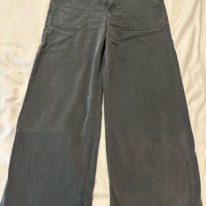 American Eagle Outfitters Gray Wide Leg Pants